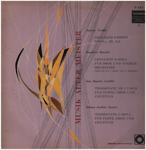 古典 - 【中古】LP Antonio Vivaldi, Benedetto Mar Musik Alter Meister F182 /00260
