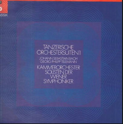 LP Wiener Symphoniker , Johann Se Tanzerische Orchestersuiten 1 CRB011 BASF /00260