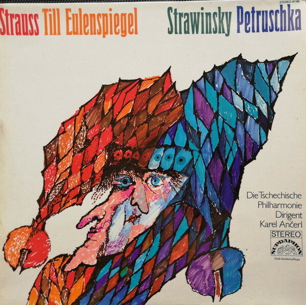 【中古】LP Czech Philharmonic Orchestra D Strauss - Till Eulenspiegel - Strawinsky - Petrusc 61188 Supraphon /00260