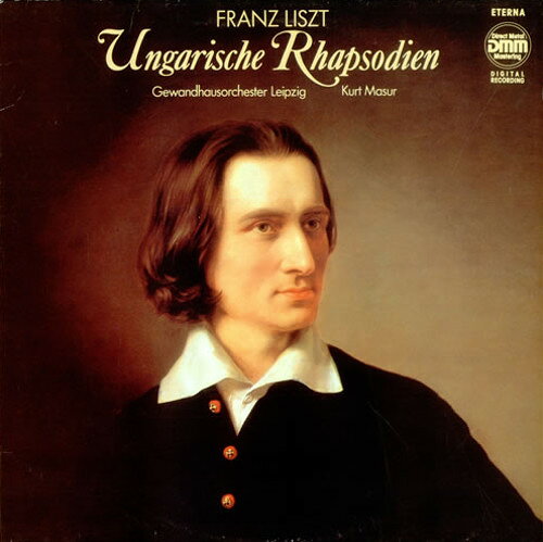 【中古】LP Franz Liszt , Gewandhausorches Ungarische Rhapsodien 725064 ETERNA /00260