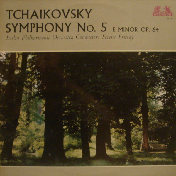 【中古】英LP Pyotr Ilyich Tchaikovsky ? Ber Symphony No. 5 E Minor Op. 64 89627 Heliodor /00260
