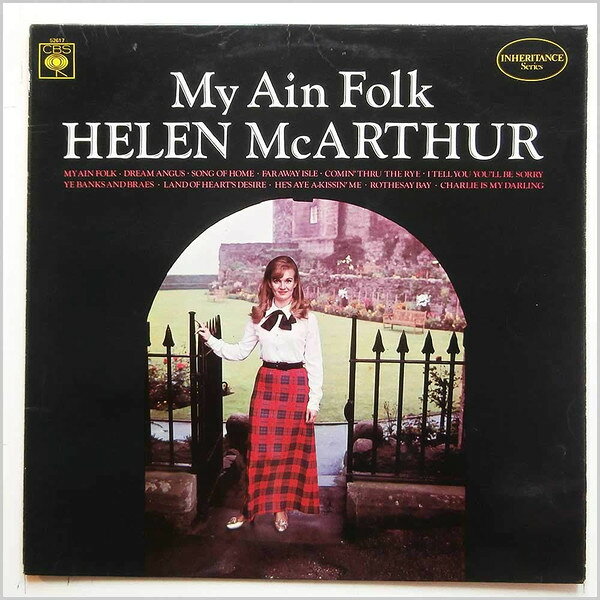 【中古】英LP Helen McArthur My Ain Folk 52617 CBS /00260