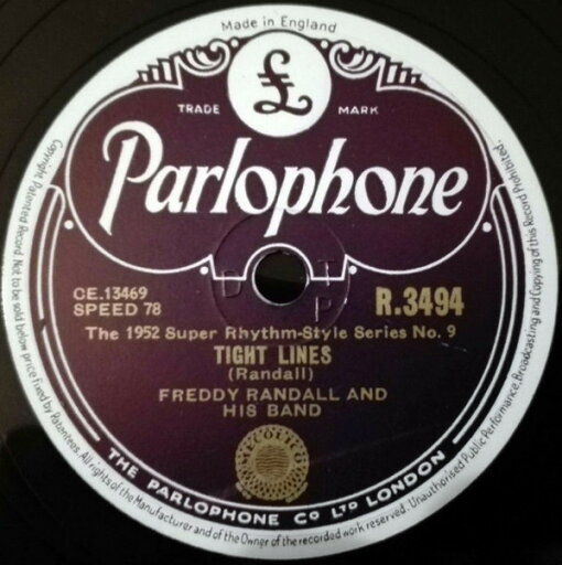 【中古】英78RPM/SP Freddy Randall & His Band Tight Lines / Baby Wont You Please Come Home R3494 Parlophone /00500 【中古】英78RPM/SP Freddy Randall & His Band Tight Lines / Baby Wont You Please Come Home R3494 Parlophone /00500