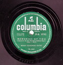 【中古】英78RPM/SP Benny Goodman Sextet / Benny G Memories Of You / King Porter Stomp DB3732 Columbia /00500