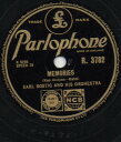 【中古】英78RPM/SP Earl Bostic & His Orchestra Memories / The Very Thought Of You R3782 Parlophone /00500