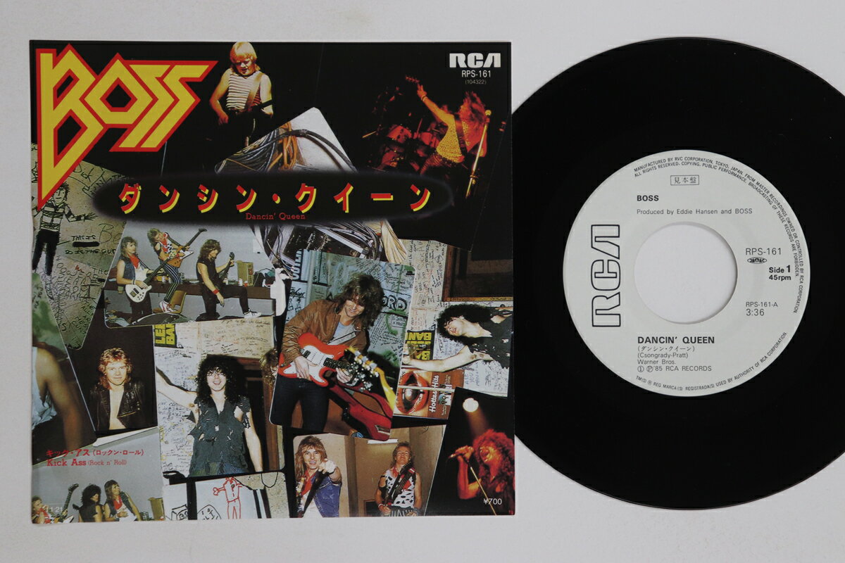 ・アーティスト Boss ・タイトル Dancin' Queen / Kick Ass (Rock 'n Roll) ・レーベル・型番 RCA RPS161PROMO ・フォーマット 7インチレコード ・コンディション(盤) 非常に良い(EX) ・コンディション(ジャケット) 良い (VG+) ・コンディション(帯) オビなし ・特記事項 【プロモ盤】 【プロモ白レーベル】 実際に発送される商品の画像です 【ご購入前に必ずご確認ください】 ・本店サイト(www.recordcity.jp)とは価格、送料が違います ・本店サイト、その他支店のオーダーとは同梱発送できません ・別倉庫から発送しているため、店頭受け渡しは対応しておりません ・一部商品は他の通販サイトでも販売しているため、ご注文のタイミングによっては商品のご用意ができない場合がございます。 ・土日祝日はお休みです 金曜・祝前日9時以降のご連絡またはご入金は、返答または発送が週明け・祝日明けに順次対応となります。 ・ご購入後のキャンセル不可 ご購入後のキャンセルはいかなる理由においてもお受けできません。ご了承の上、ご購入くださいませ。 ・日本郵便(ゆうパック/ゆうメール)によるお届けになります。 ・中古品であることをご理解ください 当ストアでは中古商品を主に販売しております。中古品であることをご理解の上ご購入ください。また、一部商品はRecordCityオンラインストアで試聴可能です。 ・返品について お客様のご都合による返品は一切承っておりません。 表記の内容と実際の商品に相違がある場合、また針飛び等で返品・返金をご希望される場合は、商品の到着後1週間以内にご連絡ください。商品の返送をこちらで確認後、キャンセル・返金を行います。 コンディションVG以下の商品は返品できません。プレイに影響のない表面のこすれ傷、プレス起因のノイズ盤は返品の対象外です。 【コンディション表記】 ・ほぼ新品(M-)(Like New) 完全な新品。未使用。当店ではほぼ使用しません ・非常に良い(EX)(Excellent) 中古盤として美品な状態。わずかな経年を感じるものの傷みを感じさせない、当店基準で最高の状態 ・良い(VG+)(Very Good Plus) 丁寧に扱われた中古品で、軽い使用感がみられる。 ・可(VG)(Acceptable) 使い込まれた中古品で、「良い」よりもさらに使用感がみられる。 ・悪い(VG-)(Bad) 状態が悪いアイテム。使用の保障はなく、再生不可、針飛び、目立つノイズがあるかもしれない。状態によるクレーム不可。返品不可。 ・非常に悪い(G)(Very Bad) 「悪い」よりさらに状態が悪いアイテム。使用の保障はなく、再生不可、針飛び、目立つノイズがあるかもしれない。状態によるクレーム不可。返品不可。 ・ジャンク(Fair)(Junk/Fair) 割れている、反っている、水ダメージがある、カビ、ジャケットが分離している、ひどい書き込み、ひどい擦れなど最低の状態。使用の保障はなく、再生不可、針飛び、目立つノイズがあるかもしれない。状態によるクレーム不可。返品不可。 ・ジャンク(Poor)(Junk/Poor) 割れている、反っている、水ダメージがある、カビ、ジャケットが分離している、ひどい書き込み、ひどい擦れなど最低の状態。使用の保障はなく、再生不可、針飛び、目立つノイズがあるかもしれない。状態によるクレーム不可。返品不可。