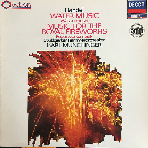 LP Georg Friedrich Handel , Stutt Water Music = Wassermusik / Music For The Royal Fir 643393 Decca /00260