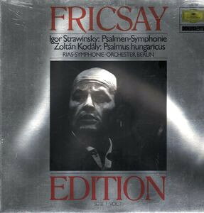 LP Ferenc Fricsay - Igor Stravins Psalmen-Symphonie / Paslmus Hungaricus 2535707 Deutsche Grammophon /00260