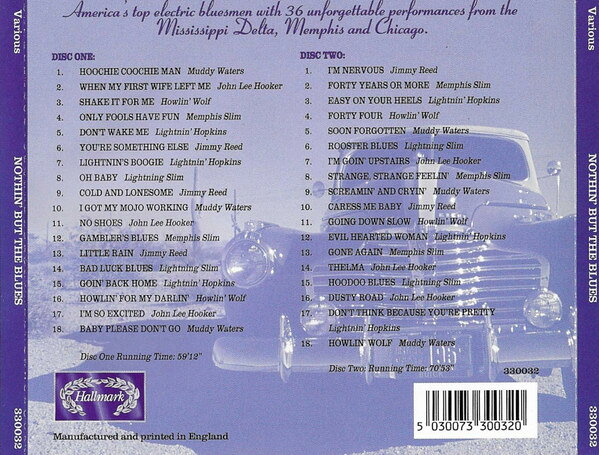 Blues - 【中古】CD Various Nothing But The Blues 330032 Hallmark /00110