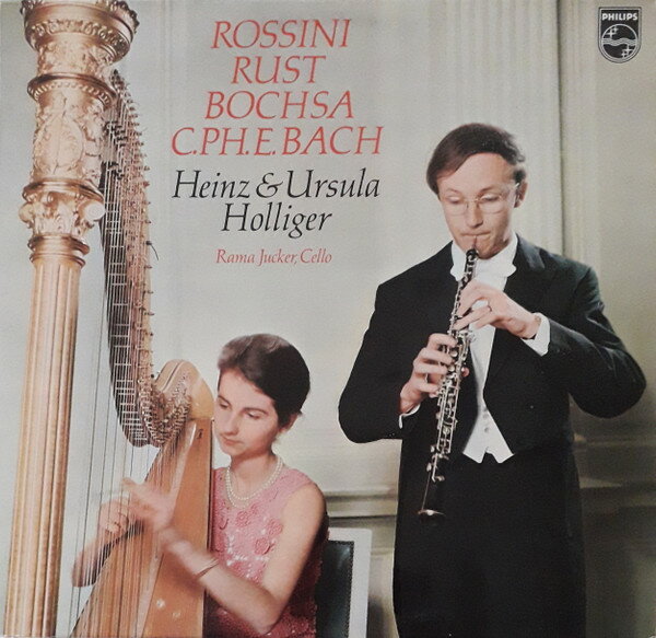 LP Gioacchino Rossini , Friedrich Works For Oboe &amp; Harp 839787LY Philips /00260
