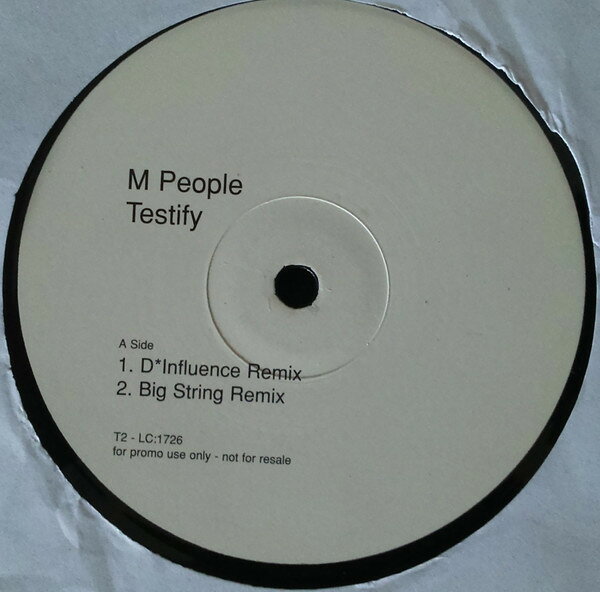 12” M People Testify The Remixes TEST2 BMG プロモ /00250