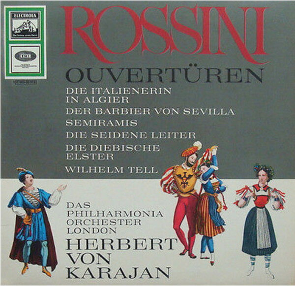 LP Gioacchino Rossini , Philharmo Rossini-Ouverturen 1C06300512 Die Stimme Seines He /00260