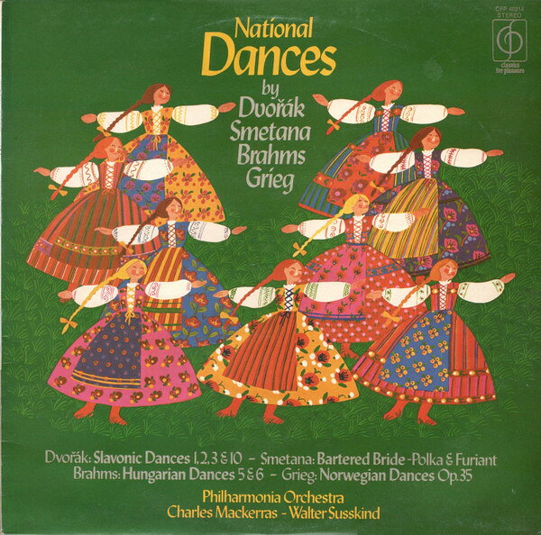 【中古】LP Philharmonia Orchestra , Anton National Dances CFP40214 Classics For Pleasur /00260