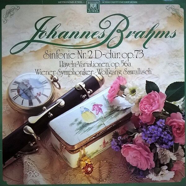 LP Johannes Brahms - Wiener Symph Sinfonie Nr. 2 D-Dur Op. 73 / Haydn Variationen 0140128 Metronome Juwel /00260