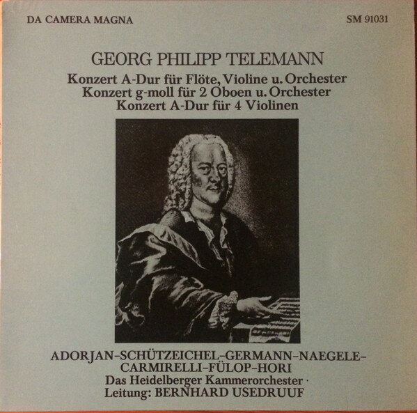 LP Georg Philipp Telemann , Heide Konzerte 3. Folge SM91031 Da Camera Magna /00260