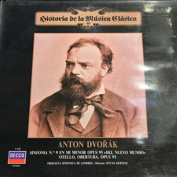 【中古】LP Antonin Dvo ak , London Sympho Sinfonia N.o 9 En Mi Menor Opus 95 ”Del Nuevo Mundo 4115841 Decca /00260