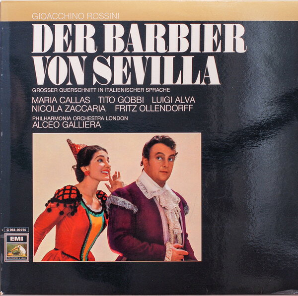 【中古】LP Gioacchino Rossini Der Barbier Von Sevilla 1C06300735 EMI Electrola /00260