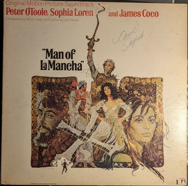 12” Mitch Leigh , Joe Darion / Pet Man Of La Mancha (Original Motion Picture Soundtrac UAS9906 United Artists Recor /00390