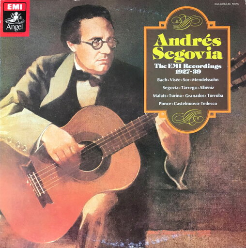 【中古】2LP Andres Segovia Emi Recordings 1927-39 EAC60164 ANGEL /00520 【中古】2LP Andres Segovia Emi Recordings 1927-39 EAC60164 ANGEL /00520