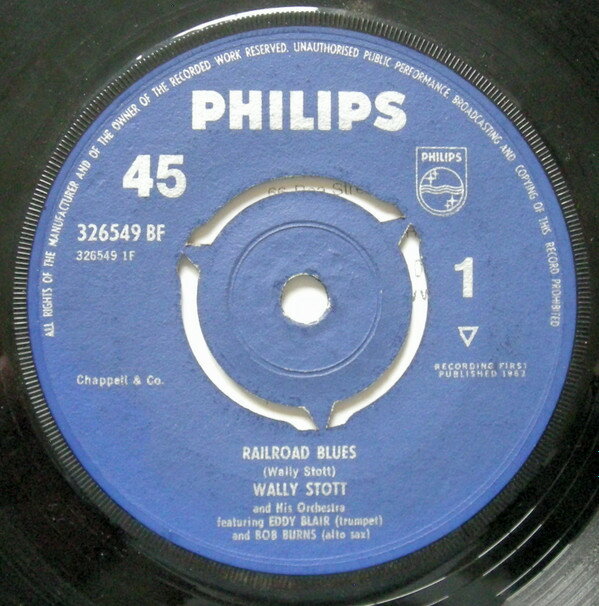 š۱7 Wally Stott & His Orchestra Railroad Blues 326549BF Philips /0...