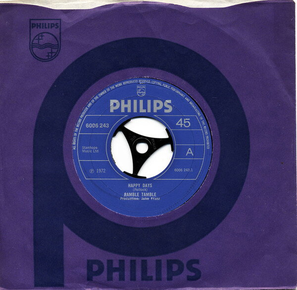 英7” Ramble Tamble Happy Days 6006243 Philips /00080