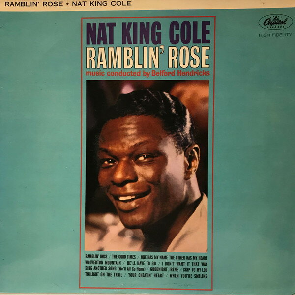 【中古】英LP Nat King Cole Ramblin Rose ST1793 Capitol Records /00260