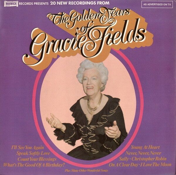 【中古】英LP Gracie Fields The Golden Years Of Gracie Fields WW5007 Warwick Records /00400
