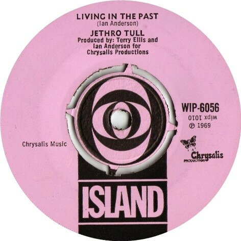 【中古】英7” Jethro Tull Living In The Past WIP6056 Island Records /00080