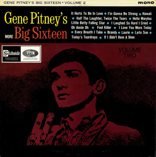 【中古】英LP Gene Pitney Gene Pitneys More Big Sixteen Volume 2 SL10132 Stateside /00260 【中古】英LP Gene Pitney Gene Pitneys More Big Sixteen Volume 2 SL10132 Stateside /00260