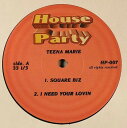 【中古】12” Teena Marie Untitled HP007 HOUSE PARTY /00250