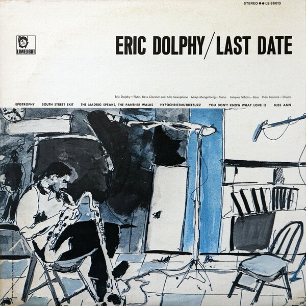 【中古】LP Eric Dolphy Last Date LS86013 LIMELIGHT /00260