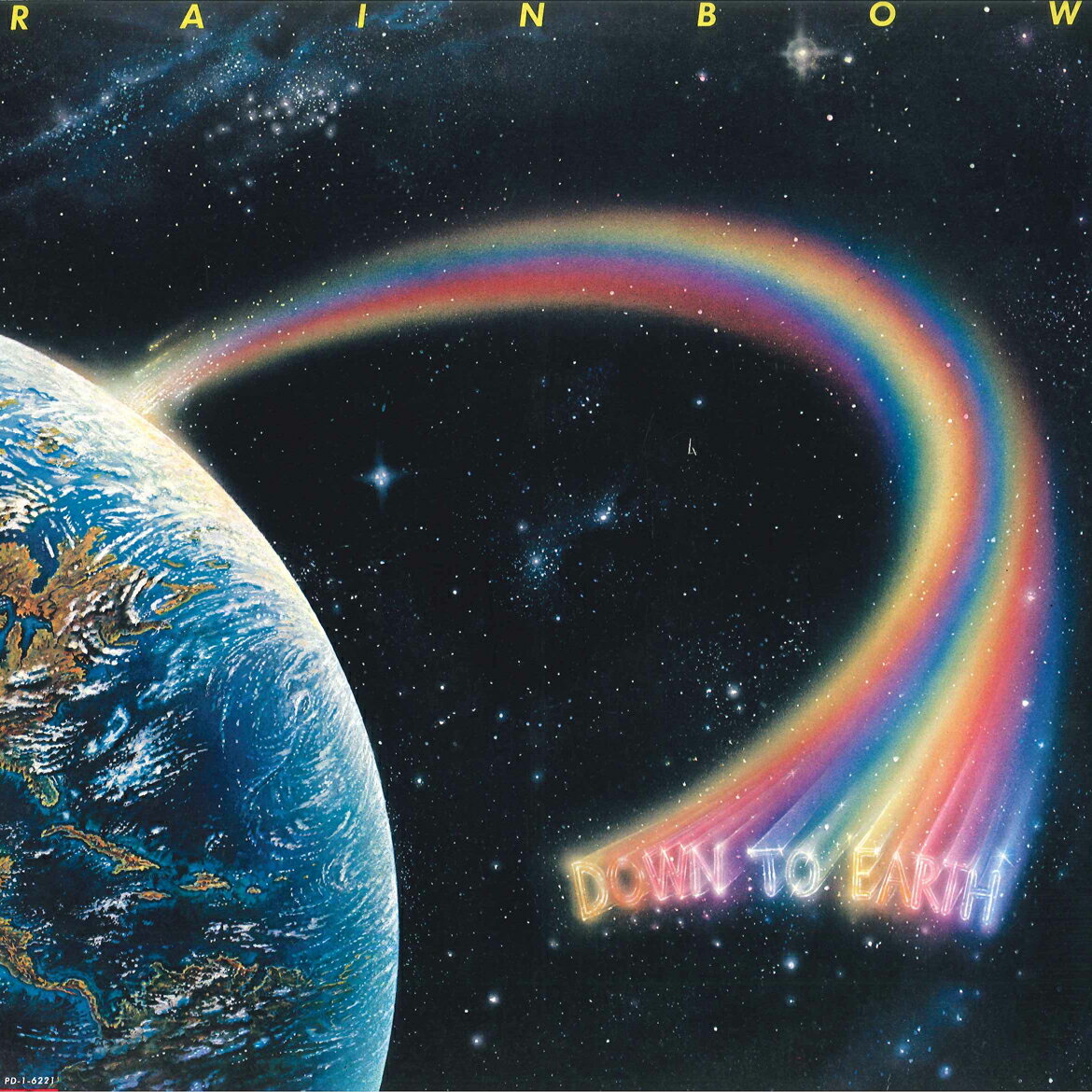 【中古】LP Rainbow Down To Earth PD16221 POLYDOR /00260