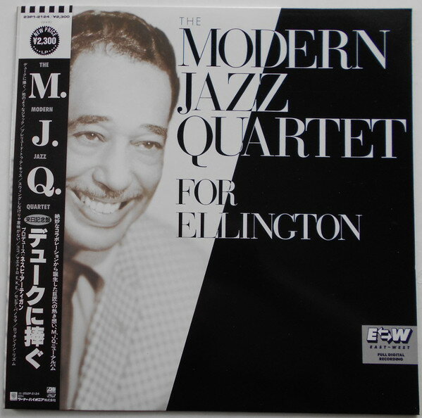 【中古】LP Modern Jazz Quartet For Ellington 23P12124 EAST WEST /00260