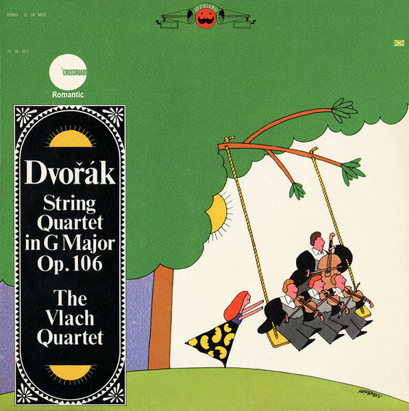 LP Vlach Quartet Dvorak: String Quartet In G Major Op. 106 22160072 CROSSROADS /00260