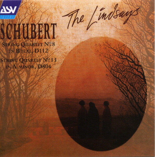 CD Lindsays Schubert - String Quartet No. 8 In B Flat Major, D1 CDDCA593 ASV /00110
