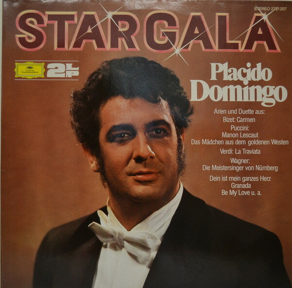 2discs LP Placido Domingo Star Gala 2721207 Deutsche Grammophon /00660
