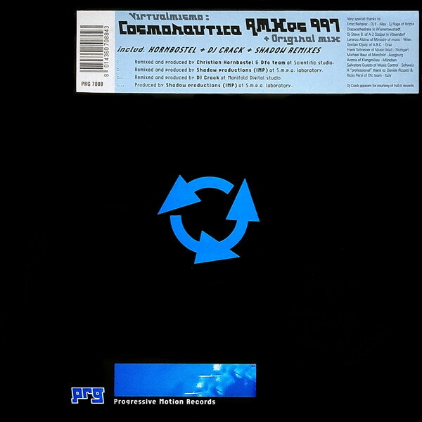 12” Virtualmismo Cosmonautica (Remixes 997) PRG7088 PRG /00250