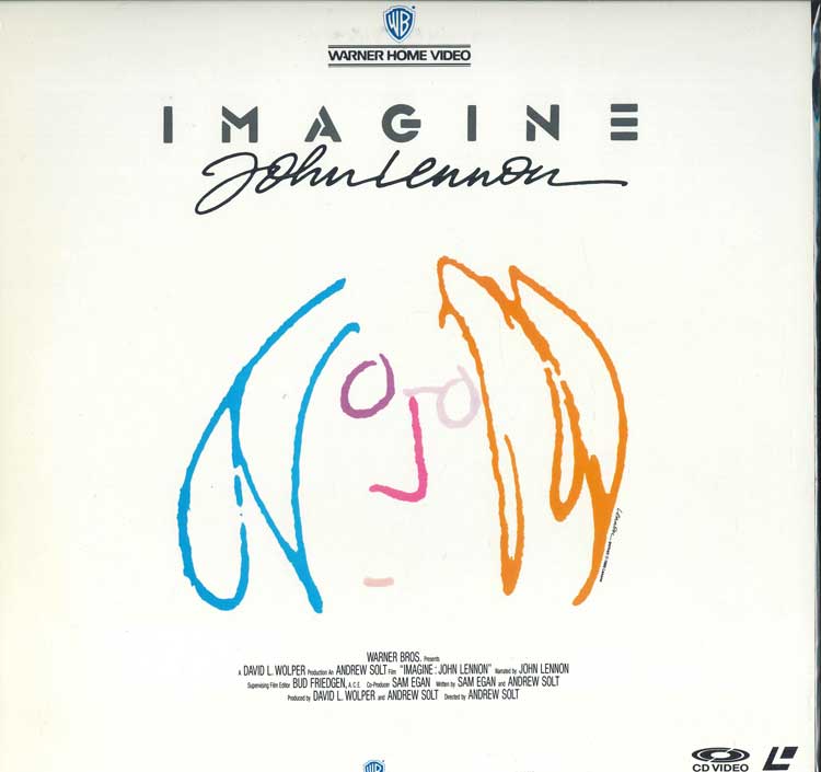 【中古】LASERDISC John Lennon Imajine NJL11819 WARNER HOME VIDEO /00500