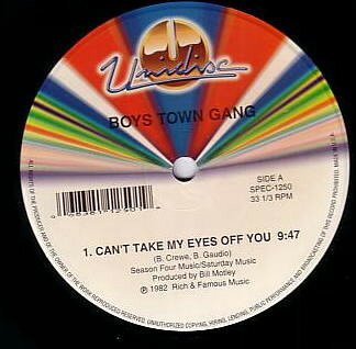 ・アーティスト Boys Town Gang ・タイトル Can't Take My Eyes Off You / I Just Can't Help Believing ・レーベル・型番 Unidisc SPEC1250 ・フォーマット 12インチレコード ・コンディション(盤) 良い (VG+) ・コンディション(ジャケット) 良い (VG+) ・コンディション(帯) オビなし ・特記事項 【Companysleeve】 サンプル画像です。実際の商品の画像ではありません 商品写真はバーコード/カタログ番号に対応したサンプル画像ですので、お送りする商品の画像ではありません。帯やライナーなどの付属品は、特記事項に記載されている場合のみ含まれます。プロモやカラーレコードなどの仕様についても、該当する場合のみ特記事項に記載しています。 【ご購入前に必ずご確認ください】 ・本店サイト(www.recordcity.jp)とは価格、送料が違います ・本店サイト、その他支店のオーダーとは同梱発送できません ・注文確定後に別の注文を頂いた場合、注文同士の同梱は致しかねます。 ・別倉庫から発送しているため、店頭受け渡しは対応しておりません ・一部商品は他の通販サイトでも販売しているため、ご注文のタイミングによっては商品のご用意ができない場合がございます。 ・土日祝日はお休みです 金曜・祝前日9時以降のご連絡またはご入金は、返答または発送が週明け・祝日明けに順次対応となります。 ・ご購入後のキャンセル不可 ご購入後のキャンセルはいかなる理由においてもお受けできません。ご了承の上、ご購入くださいませ。 ・日本郵便(ゆうパック/ゆうメール)によるお届けになります。 ・中古品であることをご理解ください 当ストアでは中古商品を主に販売しております。中古品であることをご理解の上ご購入ください。また、一部商品はRecordCityオンラインストアで試聴可能です。 ・返品について お客様のご都合による返品は一切承っておりません。 表記の内容と実際の商品に相違がある場合、また針飛び等で返品・返金をご希望される場合は、商品の到着後1週間以内にご連絡ください。商品の返送をこちらで確認後、キャンセル・返金を行います。 コンディションVG以下の商品は返品できません。プレイに影響のない表面のこすれ傷、プレス起因のノイズ盤は返品の対象外です。 【コンディション表記】 ・ほぼ新品(M-)(Like New) 完全な新品。未使用。当店ではほぼ使用しません ・非常に良い(EX)(Excellent) 中古盤として美品な状態。わずかな経年を感じるものの傷みを感じさせない、当店基準で最高の状態 ・良い(VG+)(Very Good Plus) 丁寧に扱われた中古品で、軽い使用感がみられる。 ・可(VG)(Acceptable) 使い込まれた中古品で、「良い」よりもさらに使用感がみられる。 ・悪い(VG-)(Bad) 状態が悪いアイテム。使用の保障はなく、再生不可、針飛び、目立つノイズがあるかもしれない。状態によるクレーム不可。返品不可。 ・非常に悪い(G)(Very Bad) 「悪い」よりさらに状態が悪いアイテム。使用の保障はなく、再生不可、針飛び、目立つノイズがあるかもしれない。状態によるクレーム不可。返品不可。 ・ジャンク(Fair)(Junk/Fair) 割れている、反っている、水ダメージがある、カビ、ジャケットが分離している、ひどい書き込み、ひどい擦れなど最低の状態。使用の保障はなく、再生不可、針飛び、目立つノイズがあるかもしれない。状態によるクレーム不可。返品不可。 ・ジャンク(Poor)(Junk/Poor) 割れている、反っている、水ダメージがある、カビ、ジャケットが分離している、ひどい書き込み、ひどい擦れなど最低の状態。使用の保障はなく、再生不可、針飛び、目立つノイズがあるかもしれない。状態によるクレーム不可。返品不可。