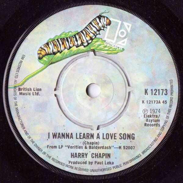 ����š۱�7�� Harry Chapin I Wanna Learn A Love Song K12173 Elektra /00080
