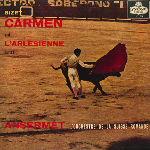 【中古】LP エルネスト・アンセルメ, スイス ビゼー: カルメン 組曲, アルルの女 組曲 LC25 LONDON /00260 【中古】LP エルネスト・アンセルメ, スイス ビゼー: カルメン 組曲, アルルの女 組曲 LC25 LONDON /00260