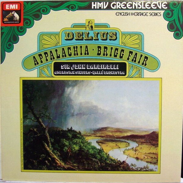 【中古】LP Sir John Barbirolli, Ambrosian Frederick Delius: Appalachia, Brigg Fair ESD7099 EMI /00260