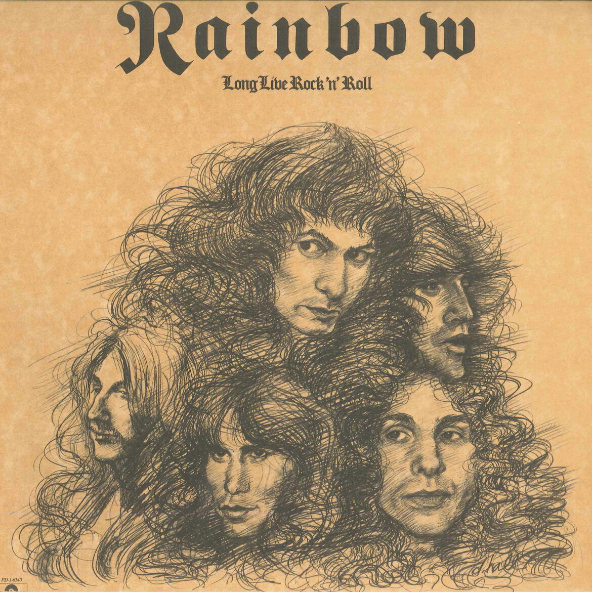 LP Rainbow Long Live Rockn Roll PD16143 POLYDOR /00400