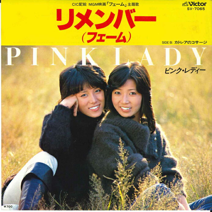 Artist Name: Sa Line - 【中古】7” ピンク・レディ リメンバー（フェーム） / カトレアのコサージ SV7065 VICTOR /00080
