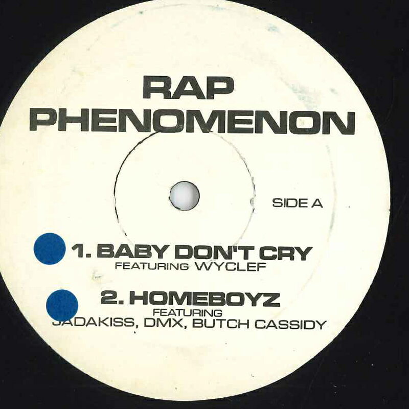 【中古】12” 2Pac, Bounty Killer Baby Dont Cry / Homeboyz / Revolution / 2 Glocks RAPHEN Rap Phenomenon /00250