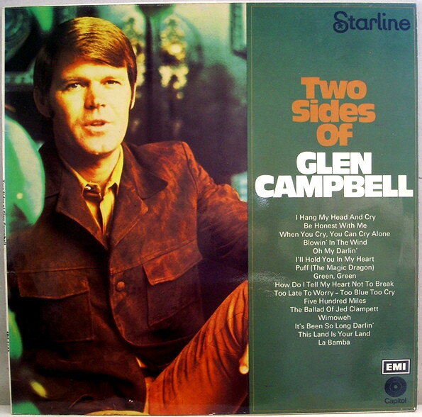 ・アーティスト Glen Campbell ・タイトル Two Sides Of Glen Campbell ・レーベル・型番 Capitol Records, Starline SRS5142 ・フォーマット LPレコード ・コンディション(盤) 良い (VG+) ・コンディション(ジャケット) 良い (VG+) ・コンディション(帯) オビなし ・特記事項 サンプル画像です。実際の商品の画像ではありません 商品写真はバーコード/カタログ番号に対応したサンプル画像ですので、お送りする商品の画像ではありません。帯やライナーなどの付属品は、特記事項に記載されている場合のみ含まれます。プロモやカラーレコードなどの仕様についても、該当する場合のみ特記事項に記載しています。 【ご購入前に必ずご確認ください】 ・本店サイト(www.recordcity.jp)とは価格、送料が違います ・本店サイト、その他支店のオーダーとは同梱発送できません ・注文確定後に別の注文を頂いた場合、注文同士の同梱は致しかねます。 ・別倉庫から発送しているため、店頭受け渡しは対応しておりません ・一部商品は他の通販サイトでも販売しているため、ご注文のタイミングによっては商品のご用意ができない場合がございます。 ・土日祝日はお休みです 金曜・祝前日9時以降のご連絡またはご入金は、返答または発送が週明け・祝日明けに順次対応となります。 ・ご購入後のキャンセル不可 ご購入後のキャンセルはいかなる理由においてもお受けできません。ご了承の上、ご購入くださいませ。 ・日本郵便(ゆうパック/ゆうメール)によるお届けになります。 ・中古品であることをご理解ください 当ストアでは中古商品を主に販売しております。中古品であることをご理解の上ご購入ください。また、一部商品はRecordCityオンラインストアで試聴可能です。 ・返品について お客様のご都合による返品は一切承っておりません。 表記の内容と実際の商品に相違がある場合、また針飛び等で返品・返金をご希望される場合は、商品の到着後1週間以内にご連絡ください。商品の返送をこちらで確認後、キャンセル・返金を行います。 コンディションVG以下の商品は返品できません。プレイに影響のない表面のこすれ傷、プレス起因のノイズ盤は返品の対象外です。 【コンディション表記】 ・ほぼ新品(M-)(Like New) 完全な新品。未使用。当店ではほぼ使用しません ・非常に良い(EX)(Excellent) 中古盤として美品な状態。わずかな経年を感じるものの傷みを感じさせない、当店基準で最高の状態 ・良い(VG+)(Very Good Plus) 丁寧に扱われた中古品で、軽い使用感がみられる。 ・可(VG)(Acceptable) 使い込まれた中古品で、「良い」よりもさらに使用感がみられる。 ・悪い(VG-)(Bad) 状態が悪いアイテム。使用の保障はなく、再生不可、針飛び、目立つノイズがあるかもしれない。状態によるクレーム不可。返品不可。 ・非常に悪い(G)(Very Bad) 「悪い」よりさらに状態が悪いアイテム。使用の保障はなく、再生不可、針飛び、目立つノイズがあるかもしれない。状態によるクレーム不可。返品不可。 ・ジャンク(Fair)(Junk/Fair) 割れている、反っている、水ダメージがある、カビ、ジャケットが分離している、ひどい書き込み、ひどい擦れなど最低の状態。使用の保障はなく、再生不可、針飛び、目立つノイズがあるかもしれない。状態によるクレーム不可。返品不可。 ・ジャンク(Poor)(Junk/Poor) 割れている、反っている、水ダメージがある、カビ、ジャケットが分離している、ひどい書き込み、ひどい擦れなど最低の状態。使用の保障はなく、再生不可、針飛び、目立つノイズがあるかもしれない。状態によるクレーム不可。返品不可。