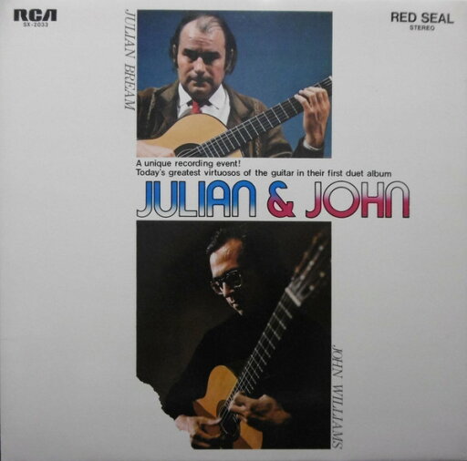 【中古】LP Julian Bream & John Williams Julian & John SX2033 RCA Red Seal Japan Vinyl /00260 【中古】LP Julian Bream & John Williams Julian & John SX2033 RCA Red Seal Japan Vinyl /00260