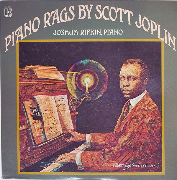 LP Scott Joplin, Joshua Rifkin Piano Rags P8459E ELEKTRA /00260