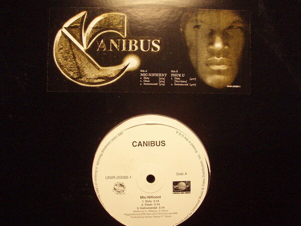 【中古】12インチ Canibus Mic-Nificent / Phuk U UNIR200881PROMO Universal Records プロモ