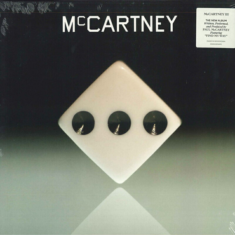 艺人名: U - 【新品】欧LP Paul McCartney McCartney III B003285401 Capitol Records, MPL /00400
